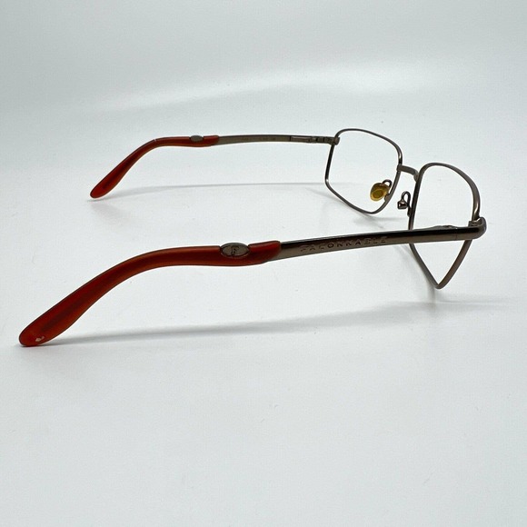 Faconnable Metal Frame Eyeglasses Rectangle Frame Temple Pads need replaced 8741 - Picture 5 of 8